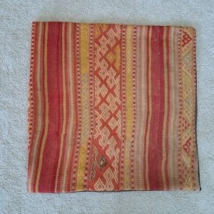 IKEA Keyla Hand Wooven Heavy Duty Turkish Boho Pillowcase Rare